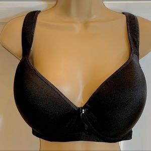 Angelina Black Padded Bra 40DDD‎